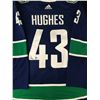 Image 1 : QUINN HUGHES SIGNED VANCOUVER CANUCKS ADIDAS PRO JERSEY (JSA COA)