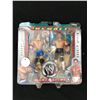 Image 1 : BILLY KIDMAN AND PAUL LONDON DUAL SIGNED WWE WRESTLING FIGURE LOT WITH COA