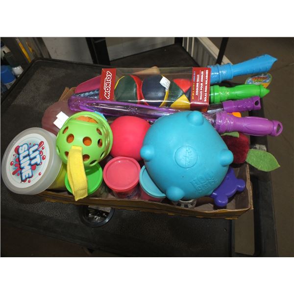 Box of Bubbles / Play Dough / Kids toys