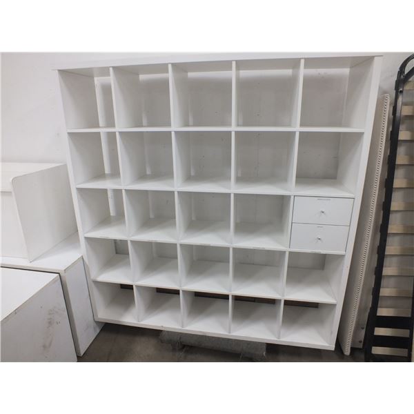 White Wall Storage Shelf