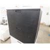 Image 1 : Black 2 Drawer Lateral Filing Cabinet