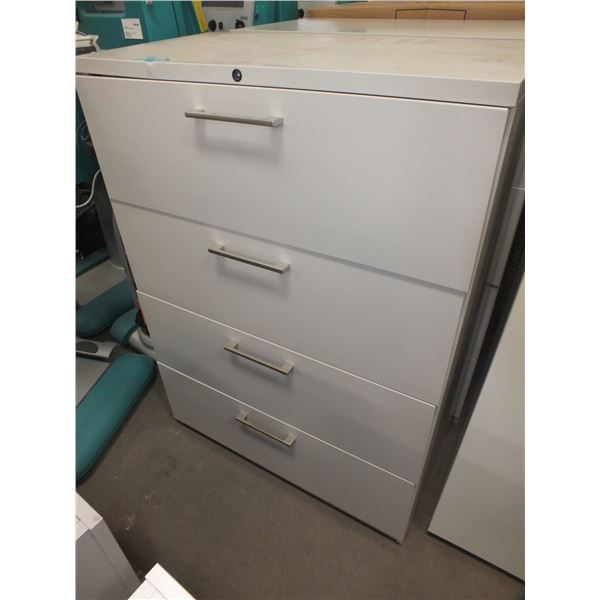 Metal 4 Drawer Lateral Filing Cabinet