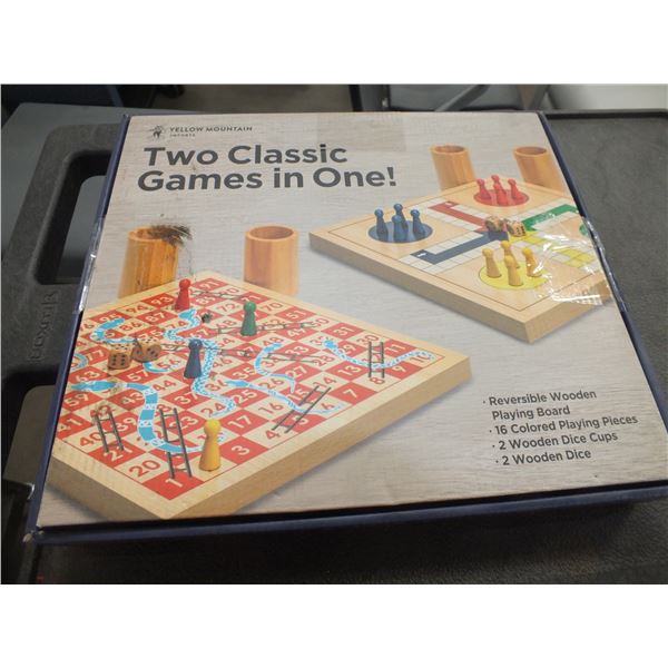 2 in 1 Snakes & Ladder / Ludo Board Game