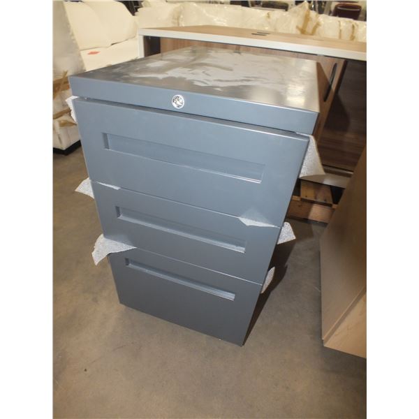 3 Drawer Metal Cabinet