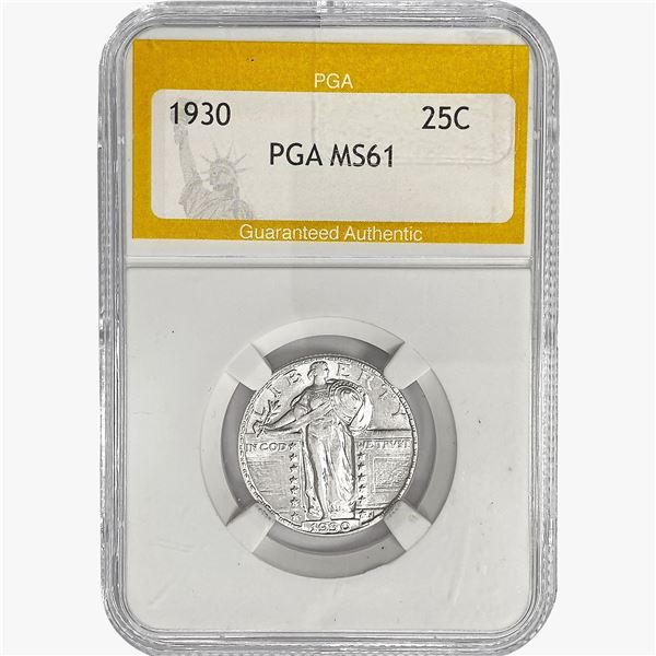 1930 Standing Liberty Quarter PGA MS61