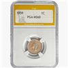 Image 1 : 1859 Indian Head Cent PGA MS60