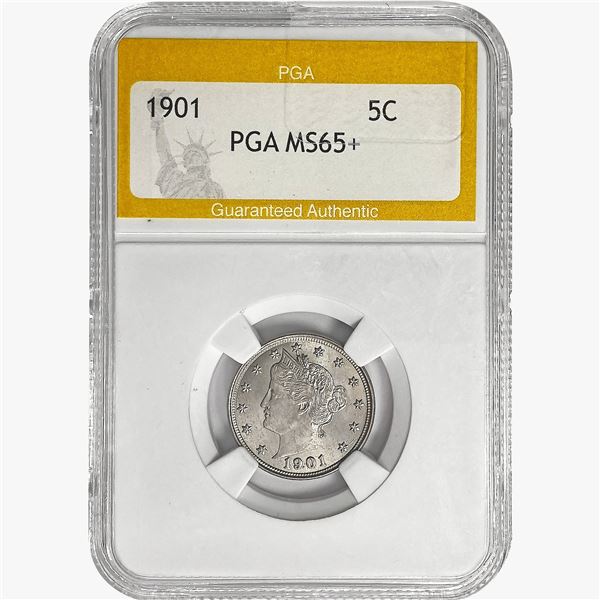 1901 Liberty Victory Nickel PGA MS65+