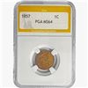 Image 1 : 1857 Flying Eagle Cent PGA MS64
