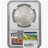 Image 2 : 1882-S Morgan Silver Dollar NGC MS64