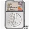 Image 1 : 2020 Silver Eagle NGC MS70
