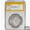 Image 1 : 1878-S Morgan Silver Dollar PGA MS66 PL