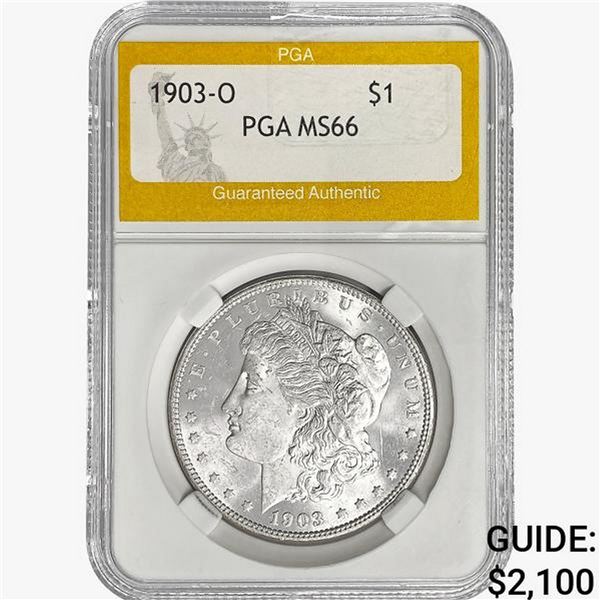 1903-O Morgan Silver Dollar PGA MS66