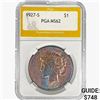 Image 1 : 1927-S Silver Peace Dollar PGA MS62