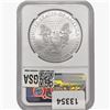 Image 2 : 2020 Silver Eagle NGC MS70