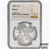 Image 1 : 1882-S Morgan Silver Dollar NGC MS65