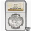 Image 1 : 1885 Morgan Silver Dollar NGC MS63