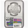 Image 2 : 1885 Morgan Silver Dollar NGC MS63