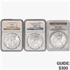 Image 1 : [3] 2013 Silver Eagle NGC/PCGS MS69