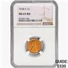 Image 1 : 1938-S Wheat Cent NGC MS67 RD