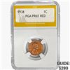 Image 1 : 1938 Wheat Cent PGA PR65 RED