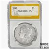 Image 1 : 1890 Morgan Silver Dollar PGA MS65+ PL