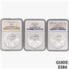 Image 1 : [3] 2009-2010 Silver Eagle NGC MS69