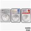 Image 1 : [3] 2019-2020 Silver Eagle NGC/PCGS MS70
