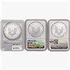 Image 2 : [3] 2019-2020 Silver Eagle NGC/PCGS MS70