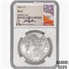 Image 1 : 1884-O Morgan Silver Dollar NGC MS63 David J Ryder