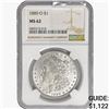 Image 1 : 1889-O Morgan Silver Dollar NGC MS62