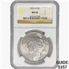 Image 1 : 1923-D Silver Peace Dollar NGC MS62