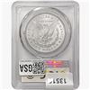Image 2 : 1878 7TF Rev 78 Morgan Silver Dollar PCGS MS62