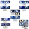 Image 1 : 1999-2009 US Proof Mint Sets [102 Coins]