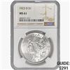 Image 1 : 1923-D Silver Peace Dollar NGC MS61