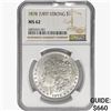 Image 1 : 1878 7/8TF Morgan Silver Dollar NGC MS62 Strong