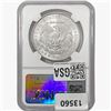 Image 2 : 1904 Morgan Silver Dollar NGC MS62
