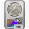 Image 2 : 1921 Silver Peace Dollar NGC MS63 High Relief