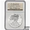 Image 1 : 2006 American 1oz Silver Eagle NGC PF70 Rev PF