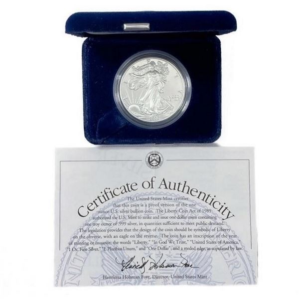 2003-W American 1oz Silver Eagle  Proof