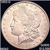Image 1 : 1893-O Morgan Silver Dollar CLOSELY UNCIRCULATED