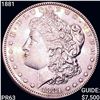 Image 1 : 1881 Morgan Silver Dollar CHOICE PROOF