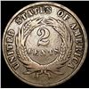 Image 2 : 1870 Two Cent Piece LIGHTLY CIRCULATED