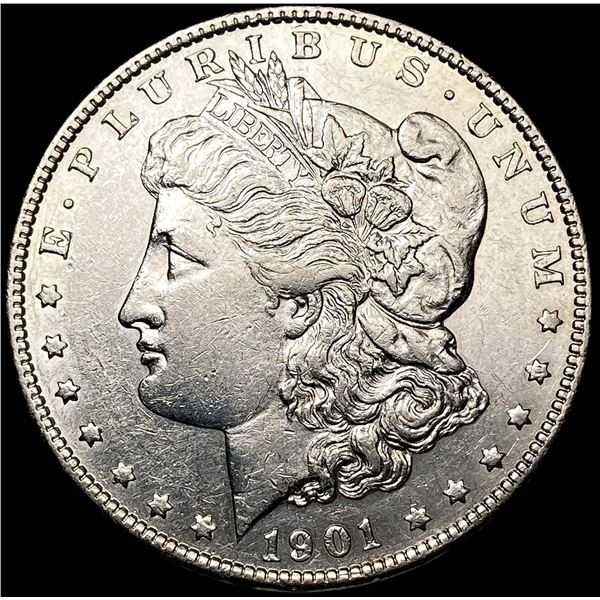1901-S Morgan Silver Dollar CLOSELY UNCIRCULATED