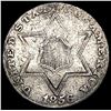 Image 1 : 1856 Silver Three Cent LIGHTLY CIRCULATED
