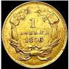 Image 2 : 1856 Rare Gold Dollar CLOSELY UNCIRCULATED