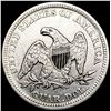 Image 2 : 1855 Arws Seated Liberty Quarter CLOSELY UNCIRCULA