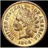 Image 1 : 1864-L Indian Head Cent ABOUT UNCIRCULATED
