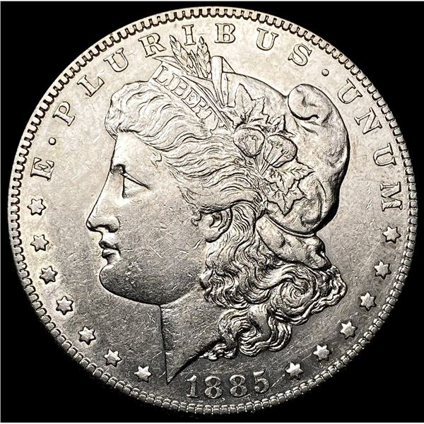 1885-S Morgan Silver Dollar CLOSELY UNCIRCULATED