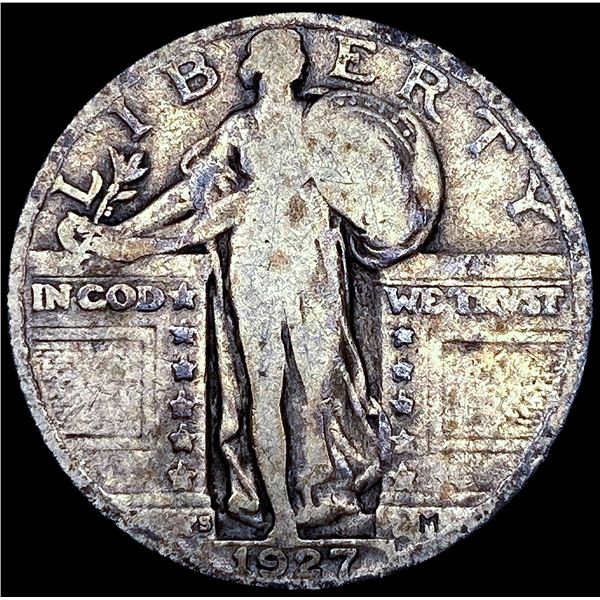 1927-S Standing Liberty Quarter NICELY CIRCULATED