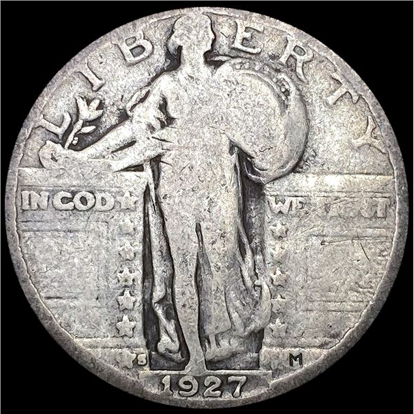 1927-S Standing Liberty Quarter NICELY CIRCULATED